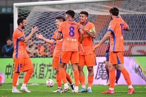 8月山东泰山打入15球中超最多，射正率和射门转化率也是联赛最高