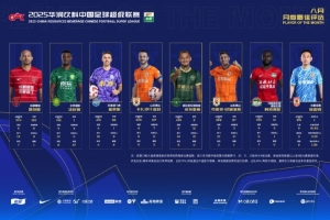 中超8月最佳候选：瓦科、米特里策、费利佩在列，吴亚轲入围