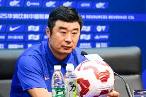 韩鹏：所有球员都很好展现了泰山精神，每次落后都没有放弃比赛