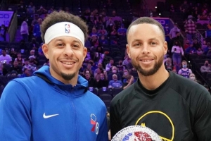 赛斯生涯三分命中率43.3%高于库里！美媒：真水花兄弟！