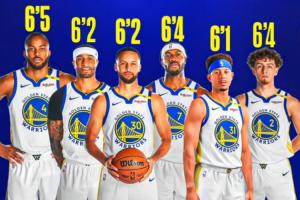 勇士新赛季拥有多达7名后卫 身高全部在196cm以下&平均190