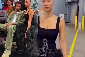 贵圈真乱此前23岁杰伦-格林的40岁女友带23岁儿子观战